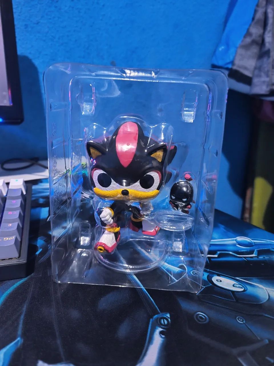 Funko Pop! Sonic the Hedgehog Shadow com Dark Chao - Foto 2