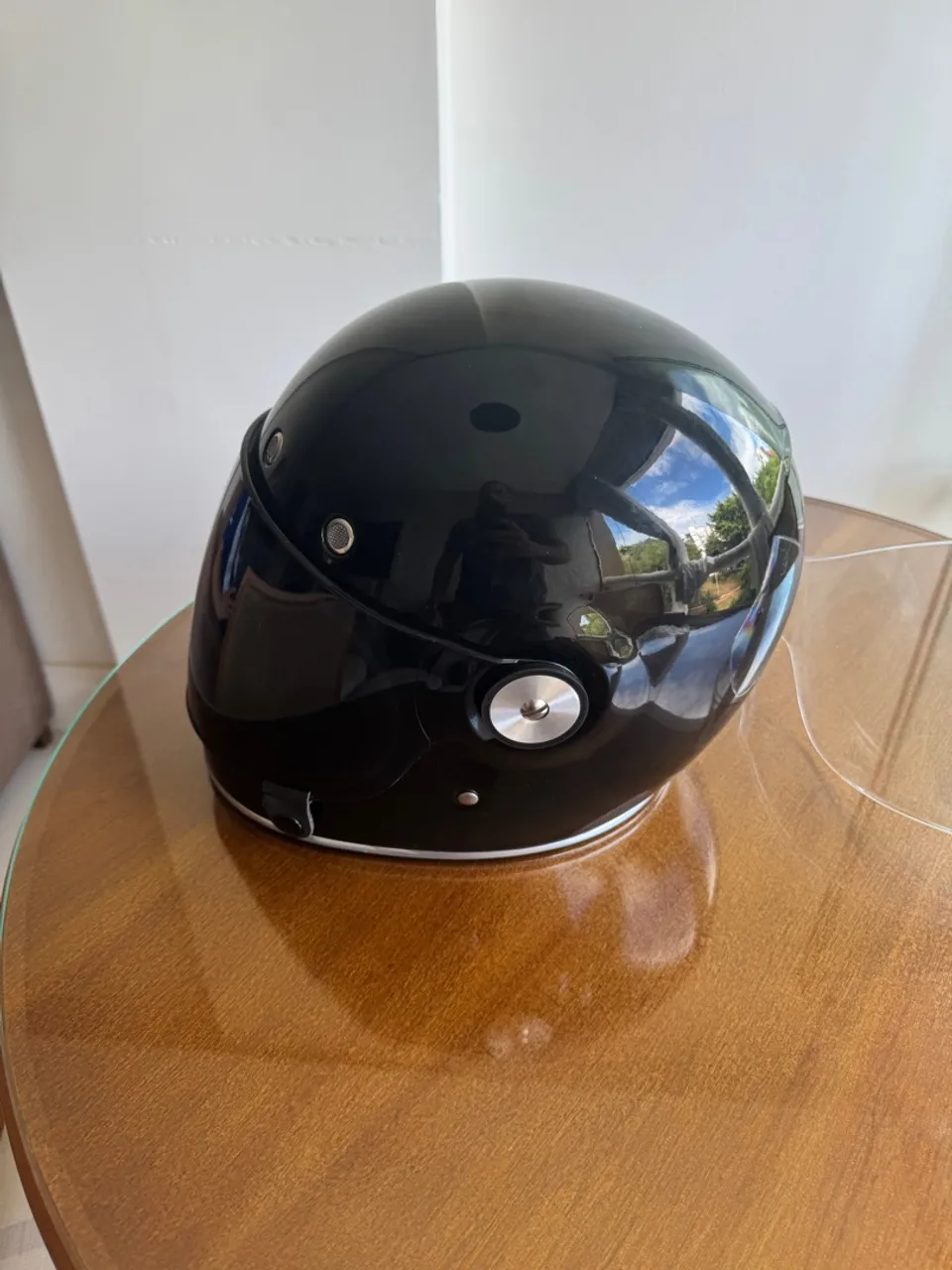Capacete moto Bell Bullit preto tamanho 58/60