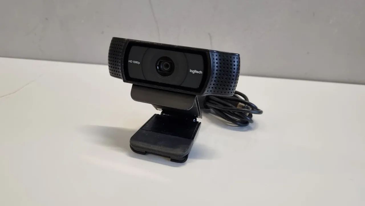 Webcam Logitech C920 Full HD com microfone embutido - Foto 2
