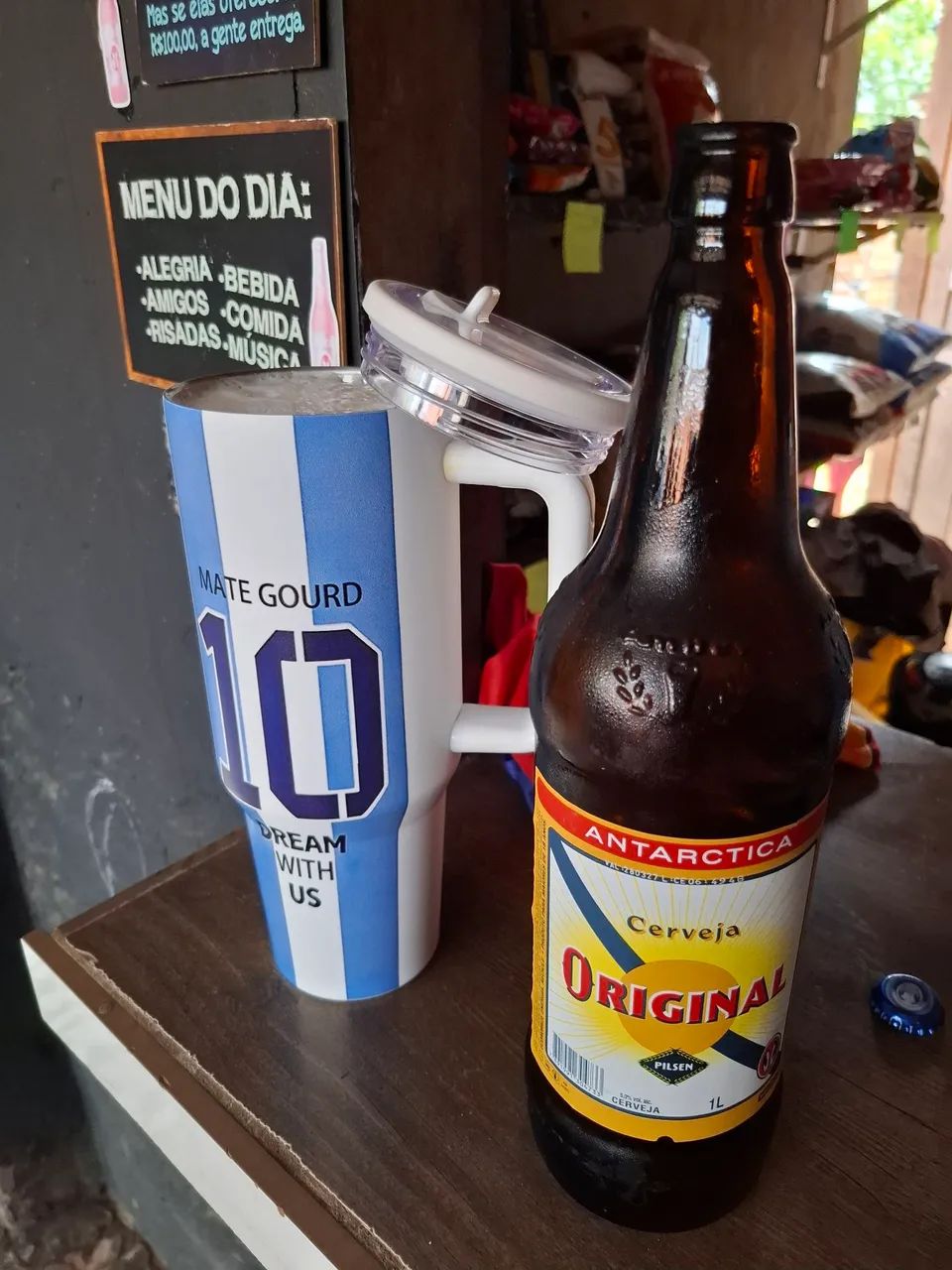 Copo térmico grande 1,2 L - Foto 3
