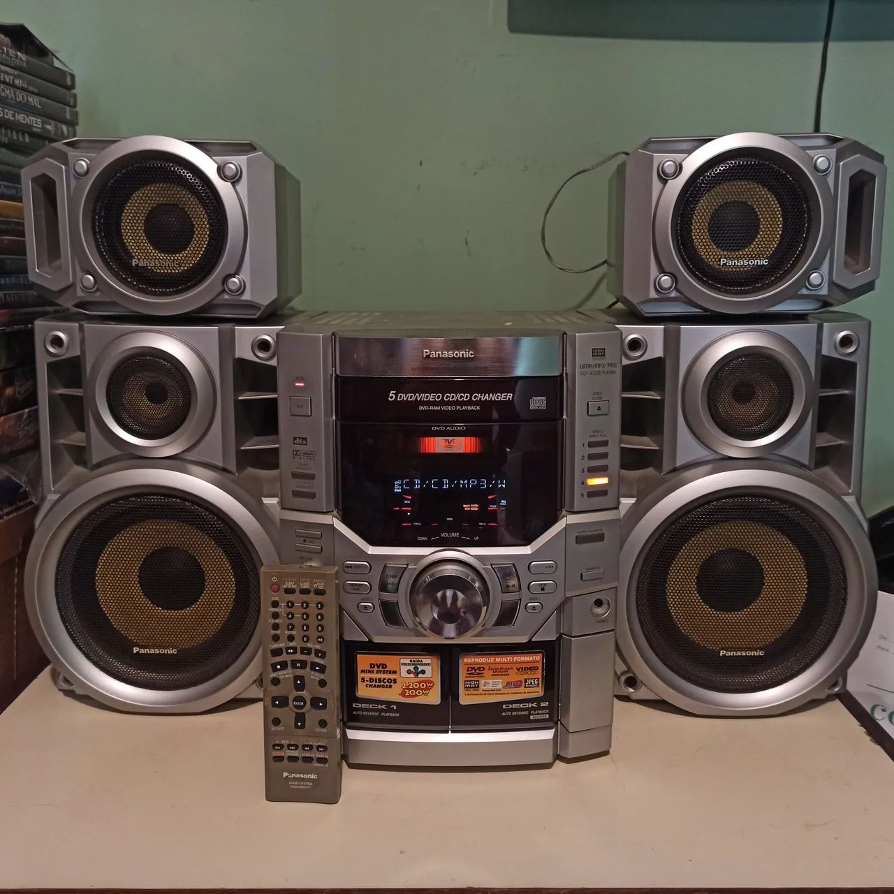 Panasonic SC VK70D LB-S - Aparelhos de Som - Thomaz Coelho