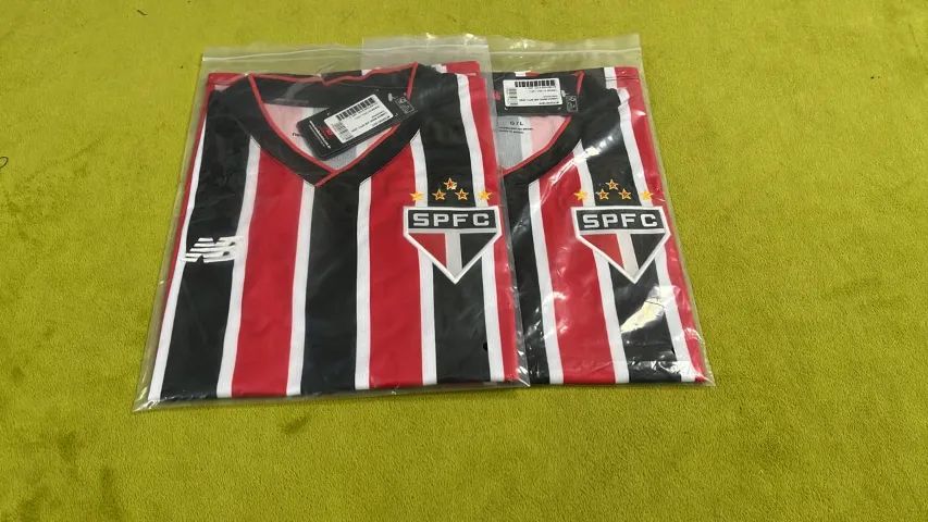 Camisa de time tricolor feminina - Foto 2