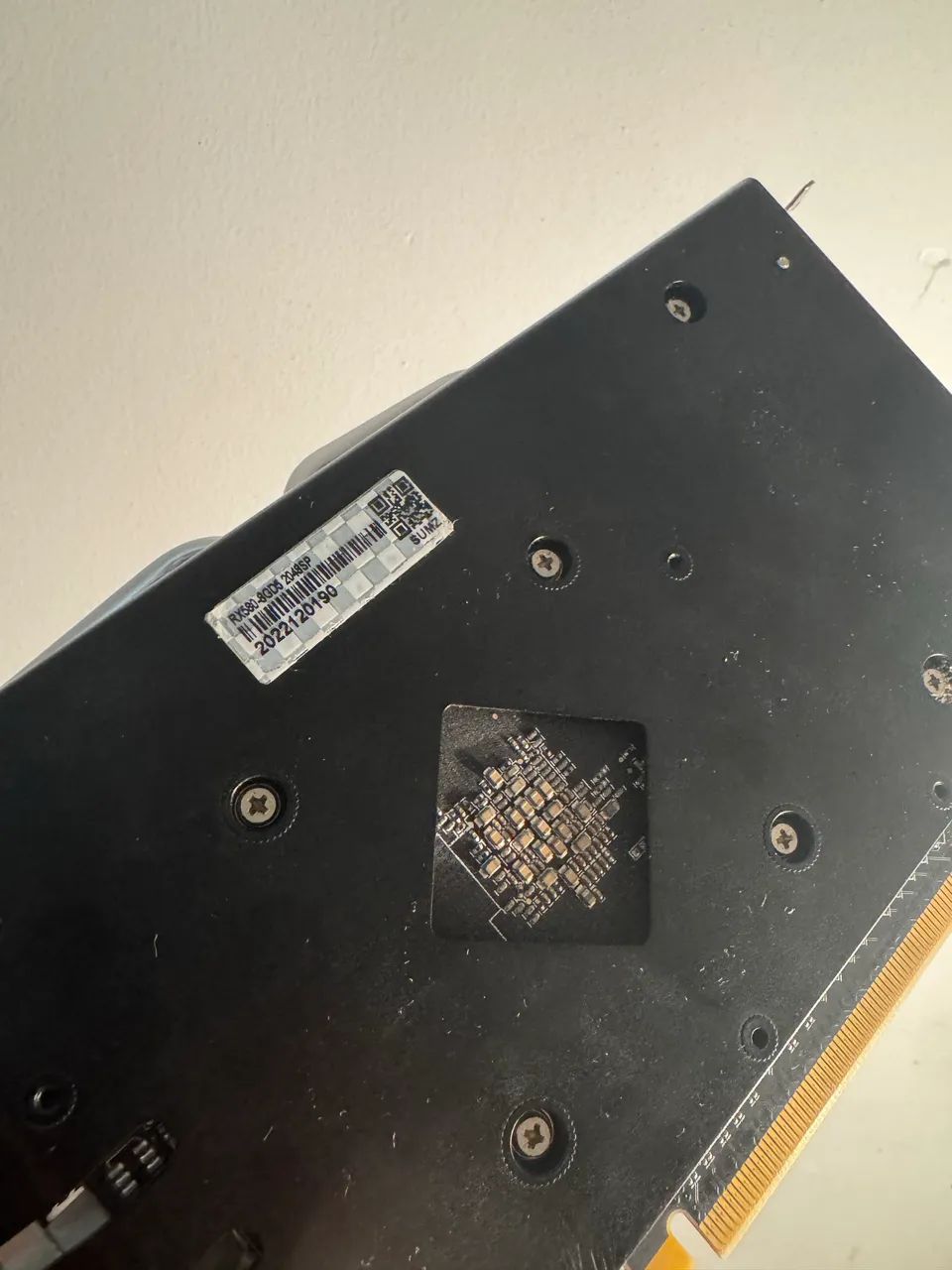 RX 580 2048SP 8GB MLLSE com defeito + Caixa Original - Foto 3