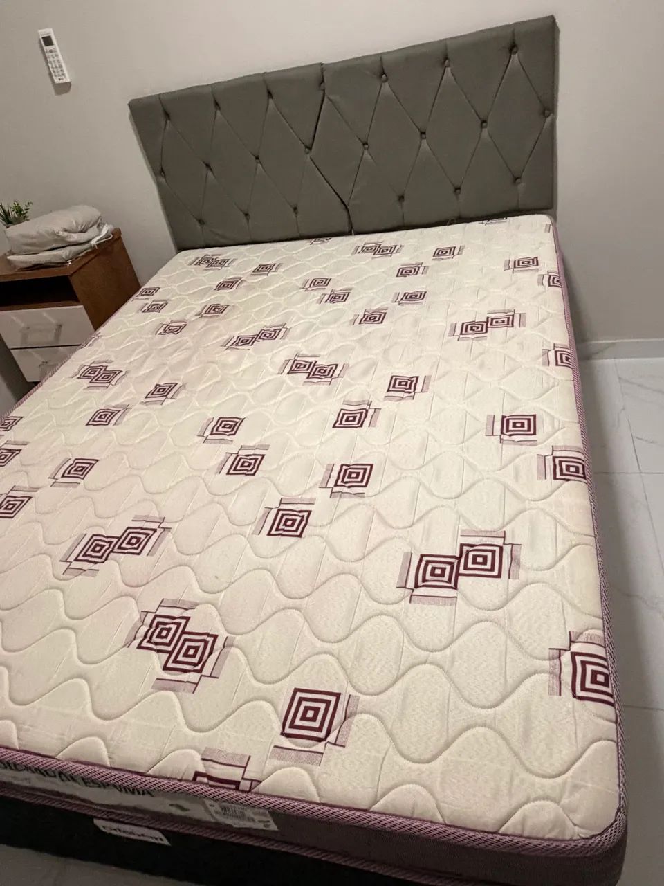 Cama box casal Ortobom com colchão D28 - Foto 4