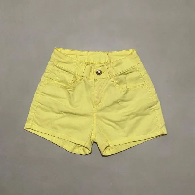 Short Jeans Amarelo