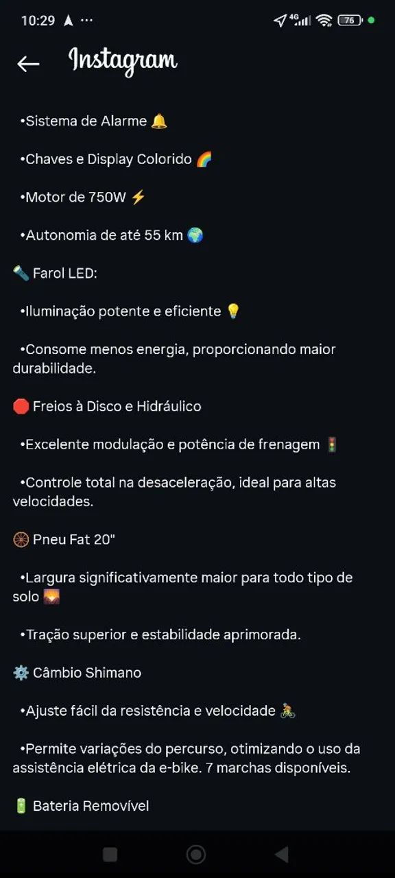 Bicicleta Elétrica Nova  BK V20Pro - Foto 2