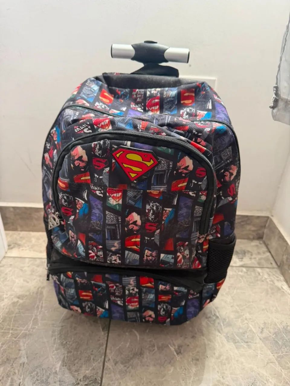 Mochila Superman + lixeira  - Foto 2