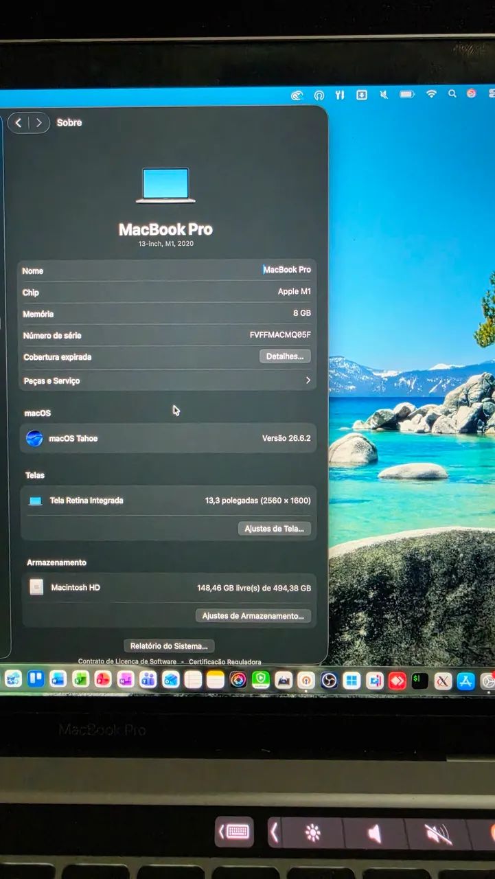 MacBook Pro M1 13? 512GB + Magic Mouse + Carregador Original - Foto 3