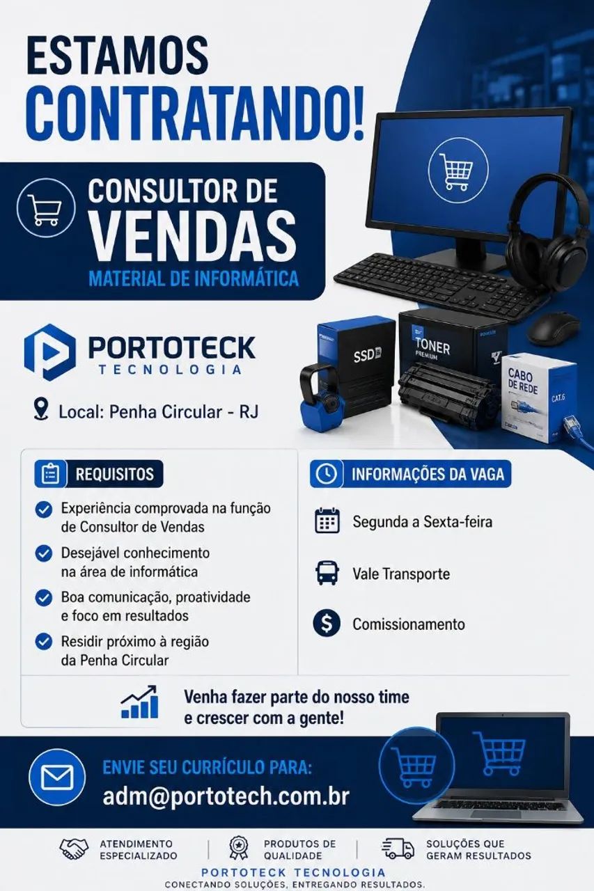 Vaga de Vendedor Interno de Informática 1