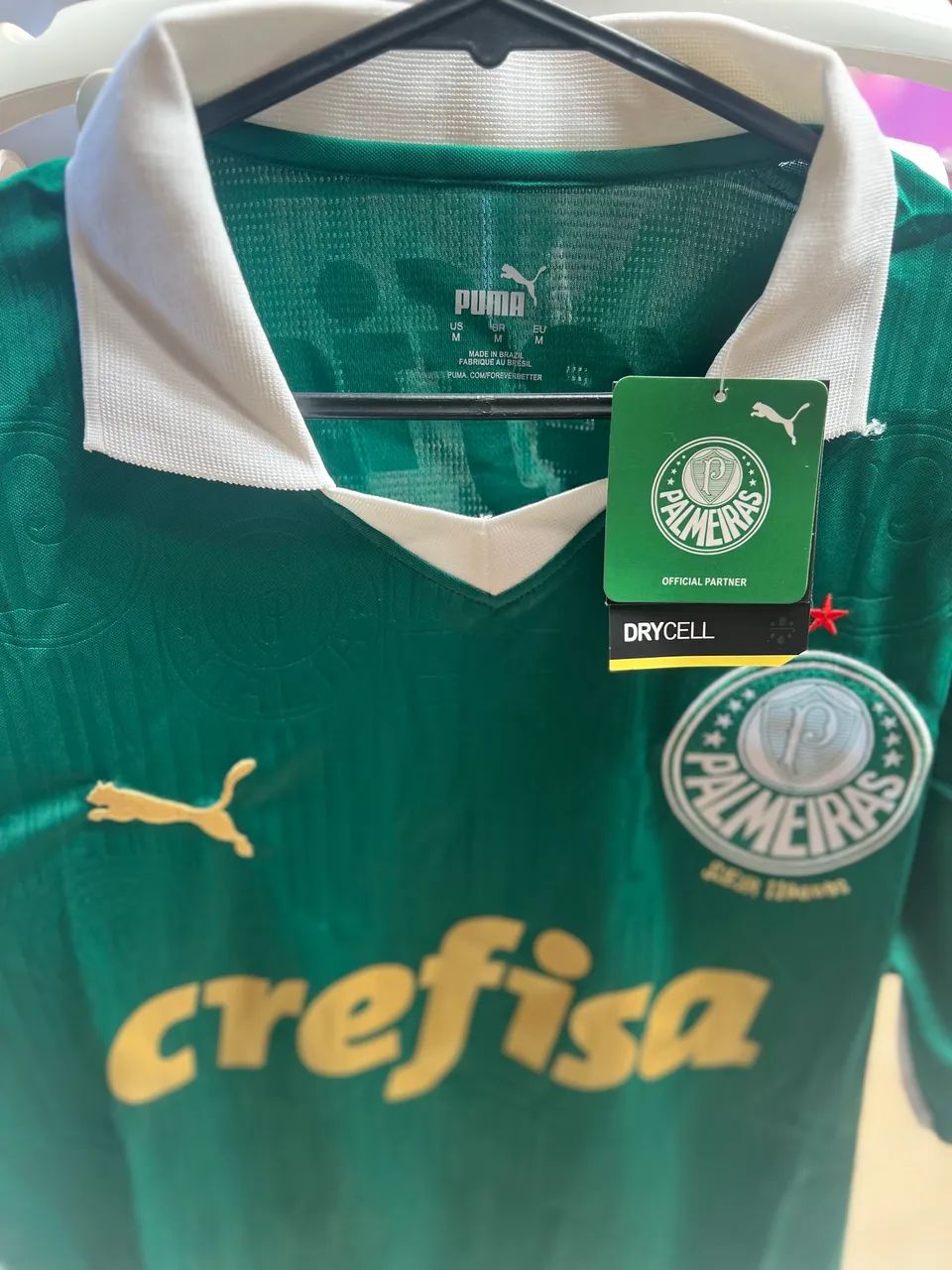 camisa palmeiras home 2023 (tamanho m)