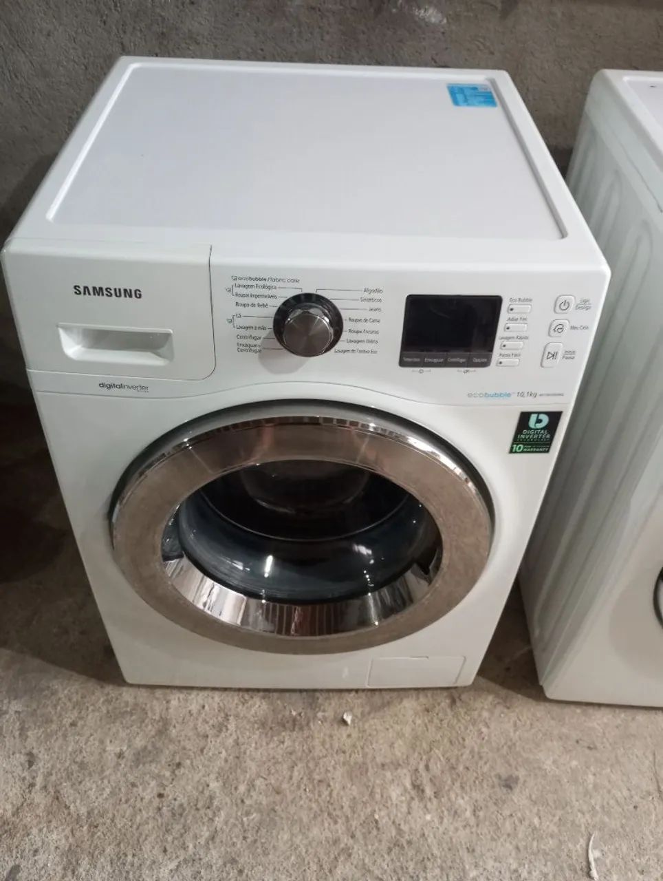 Lavadora Samsung 10 kilos funcionando perfeitamente 