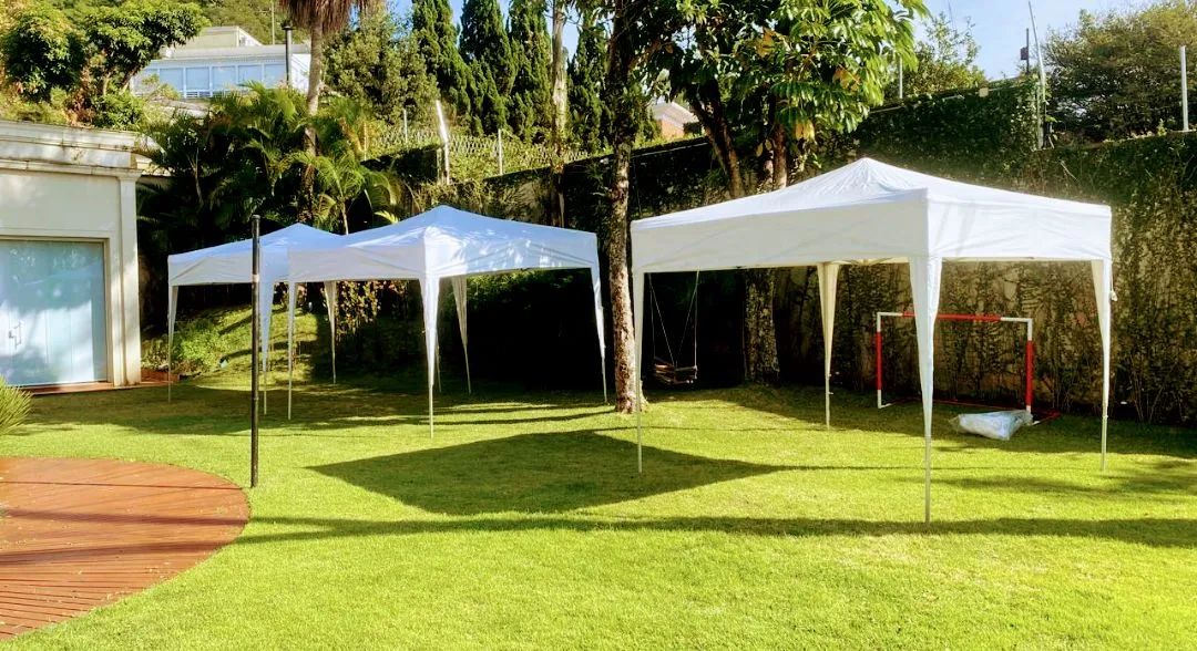 Lote de 03 Tendas 3x3 Sanfonadas Resistente 