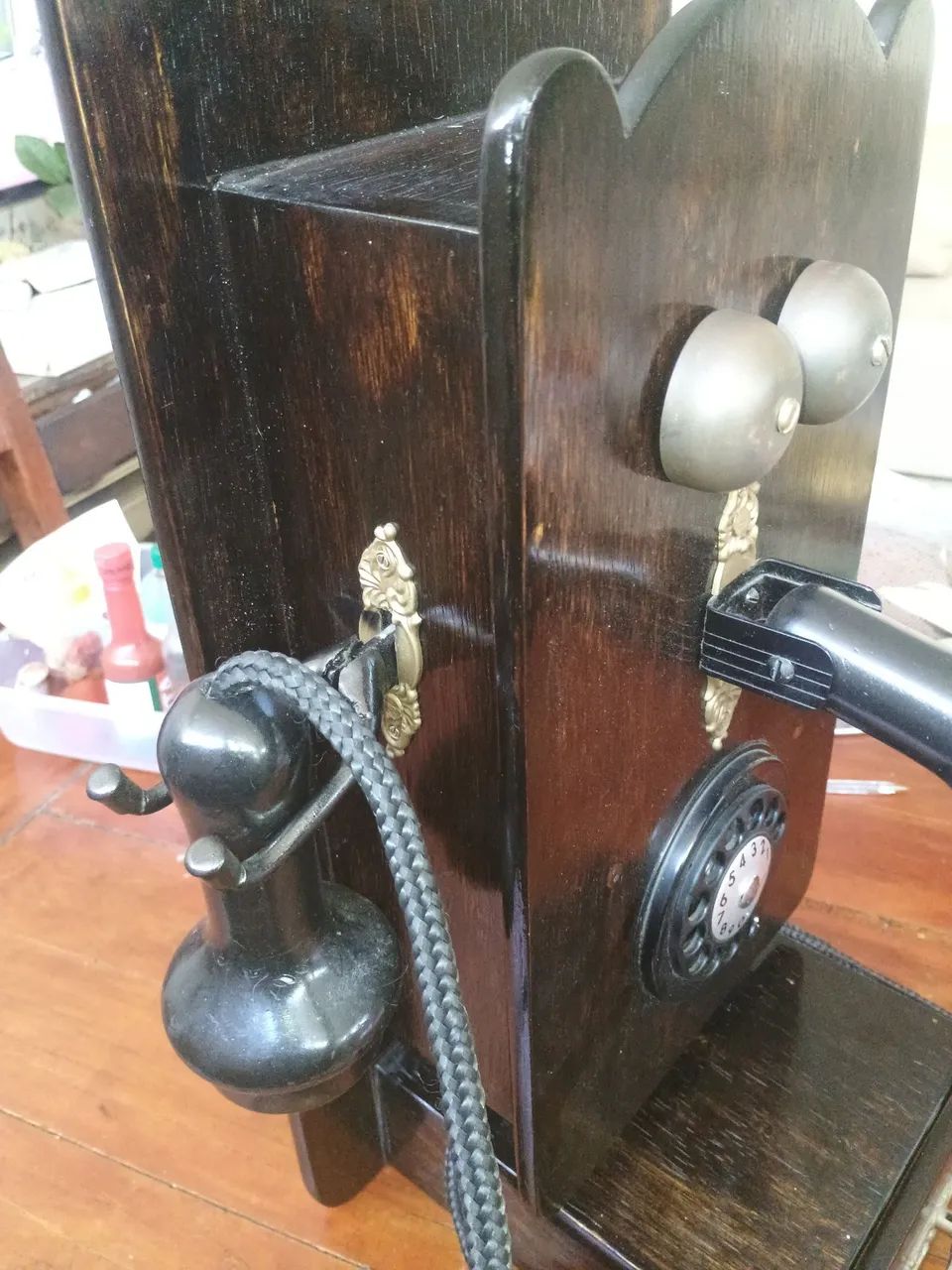 Telefone antigo para decoração - Foto 2