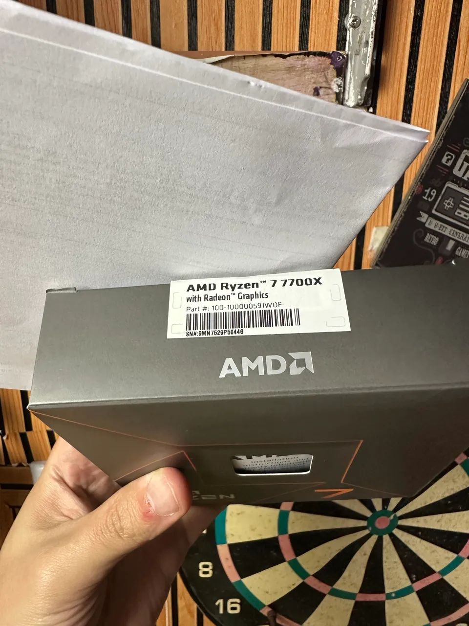 Ryzen 7 7700x c caixa nf  - Foto 3