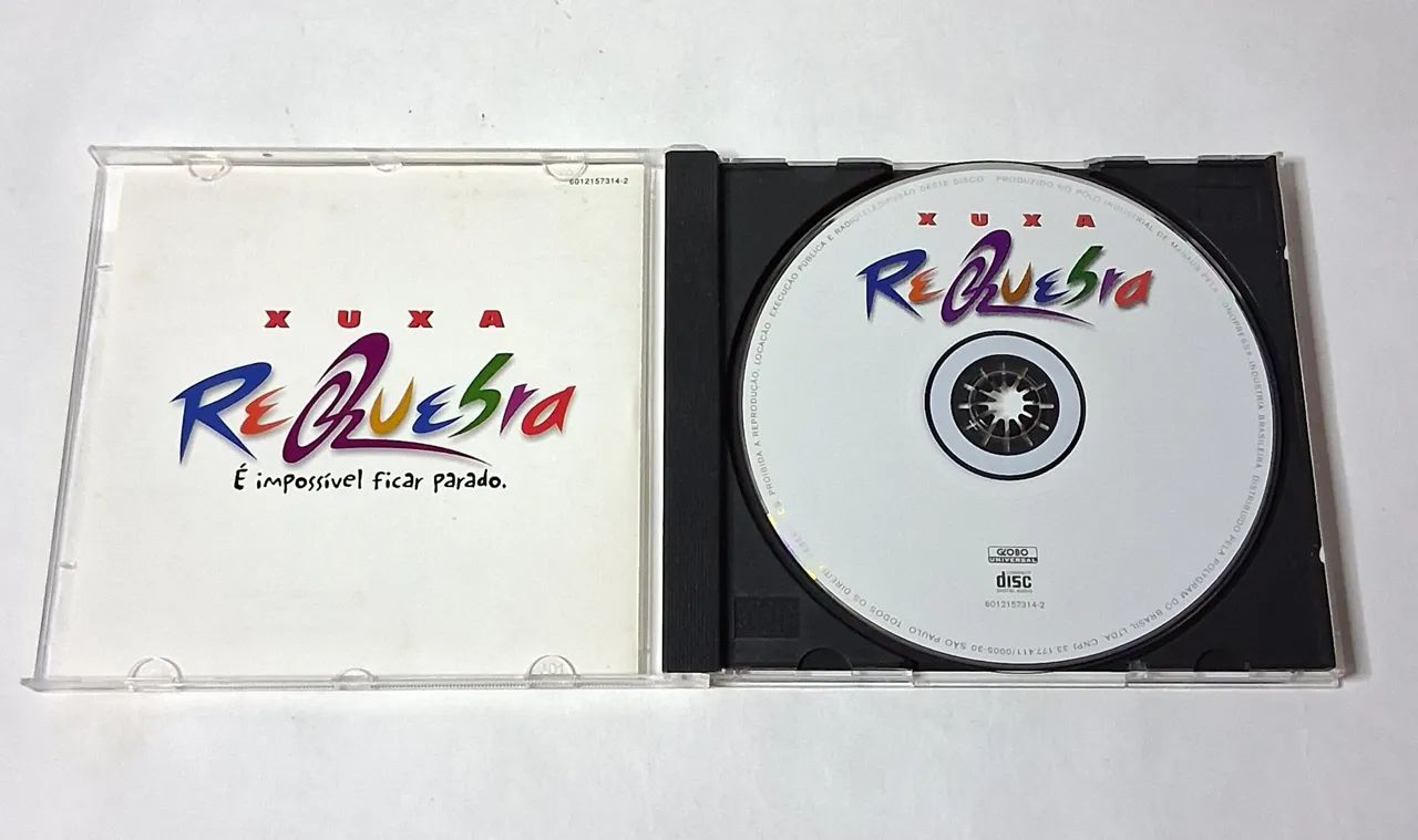 CD Xuxa Requebra - Trilha sonora original do filme Requebra - Foto 3