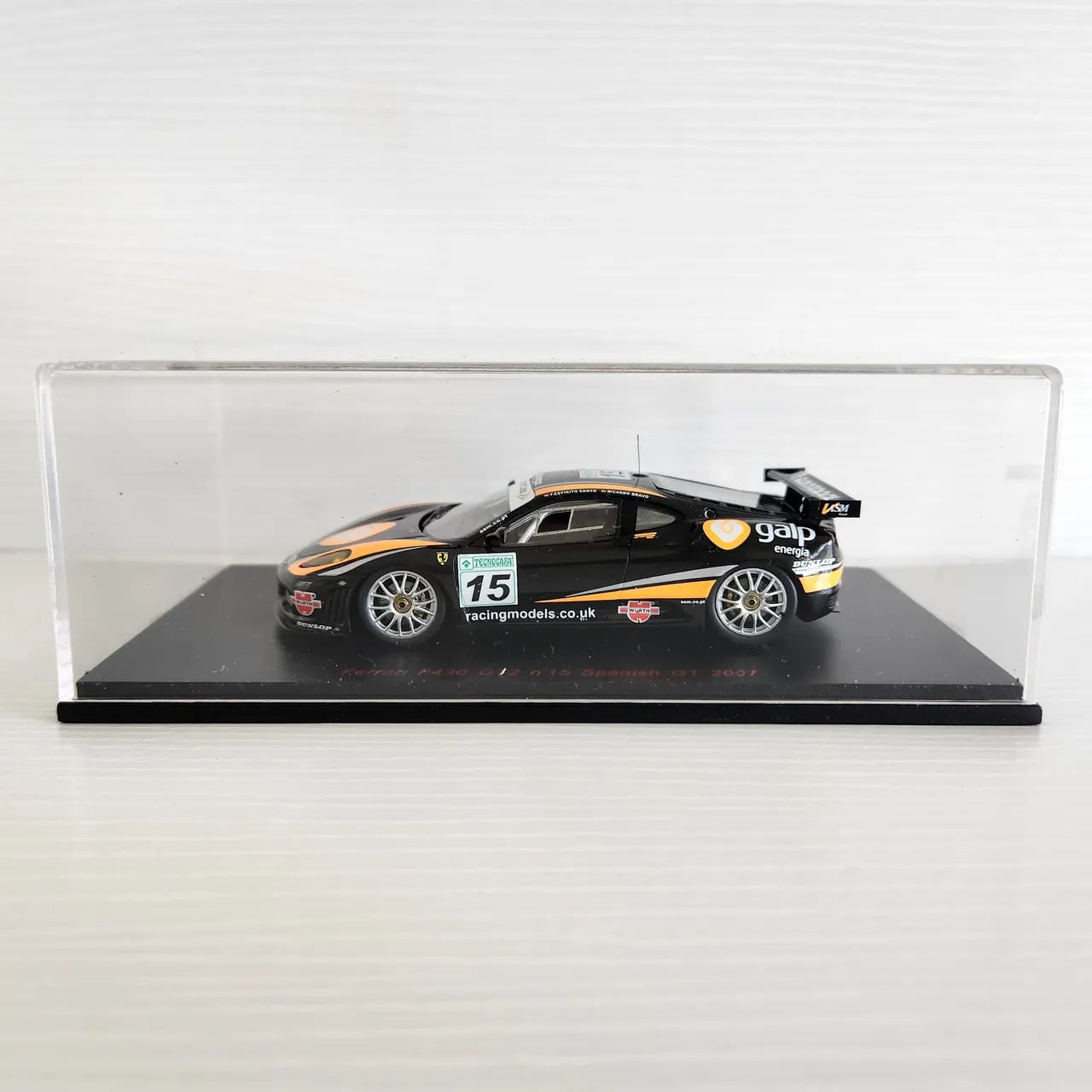 Ferrari F430 GT2 Spanish GT 2007 Galp - Red Line 1:43