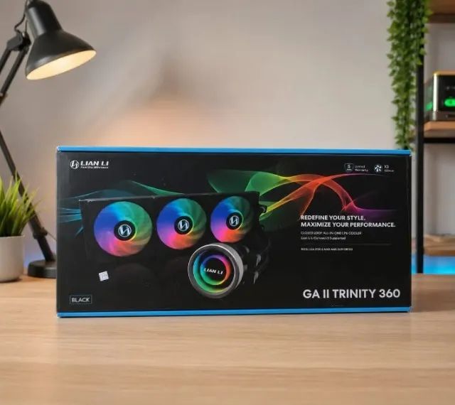 Water Cooler Lian Li Galahad II Trinity SL-INF 360mm RGB Preto