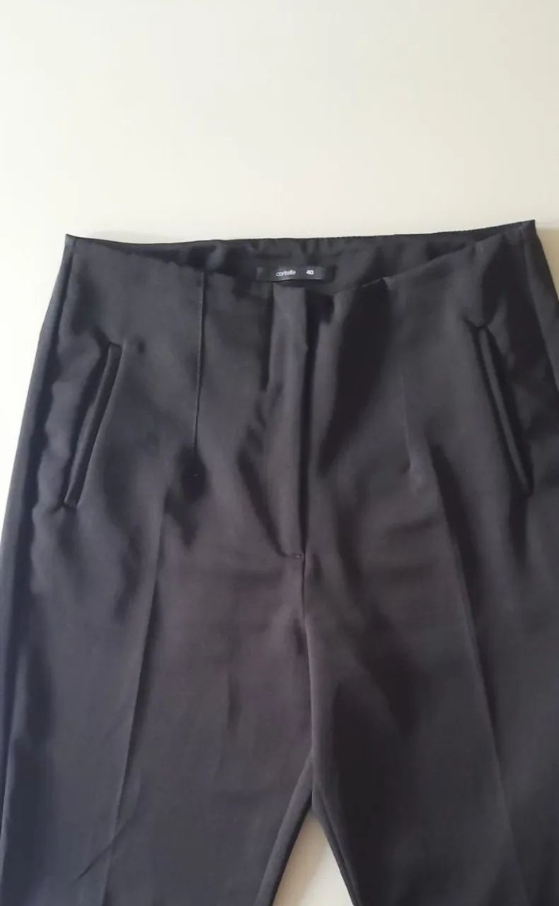 Calça Alfaitaria com Elastano Renner 40 - Foto 3