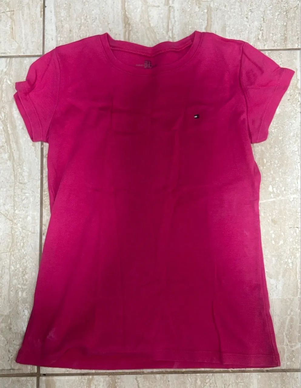 blusa tommy hilfiger rosa p