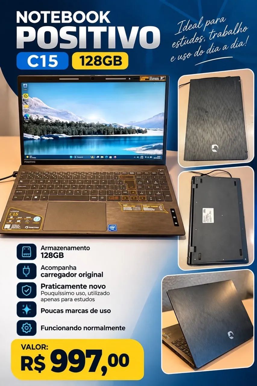 VENDO NOTEBOOK POSITIVO PROMOÇÃO!!