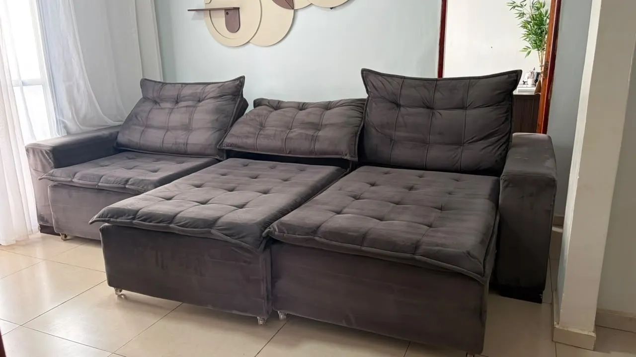 Sofá Retrátil e Reclinável  - Foto 3
