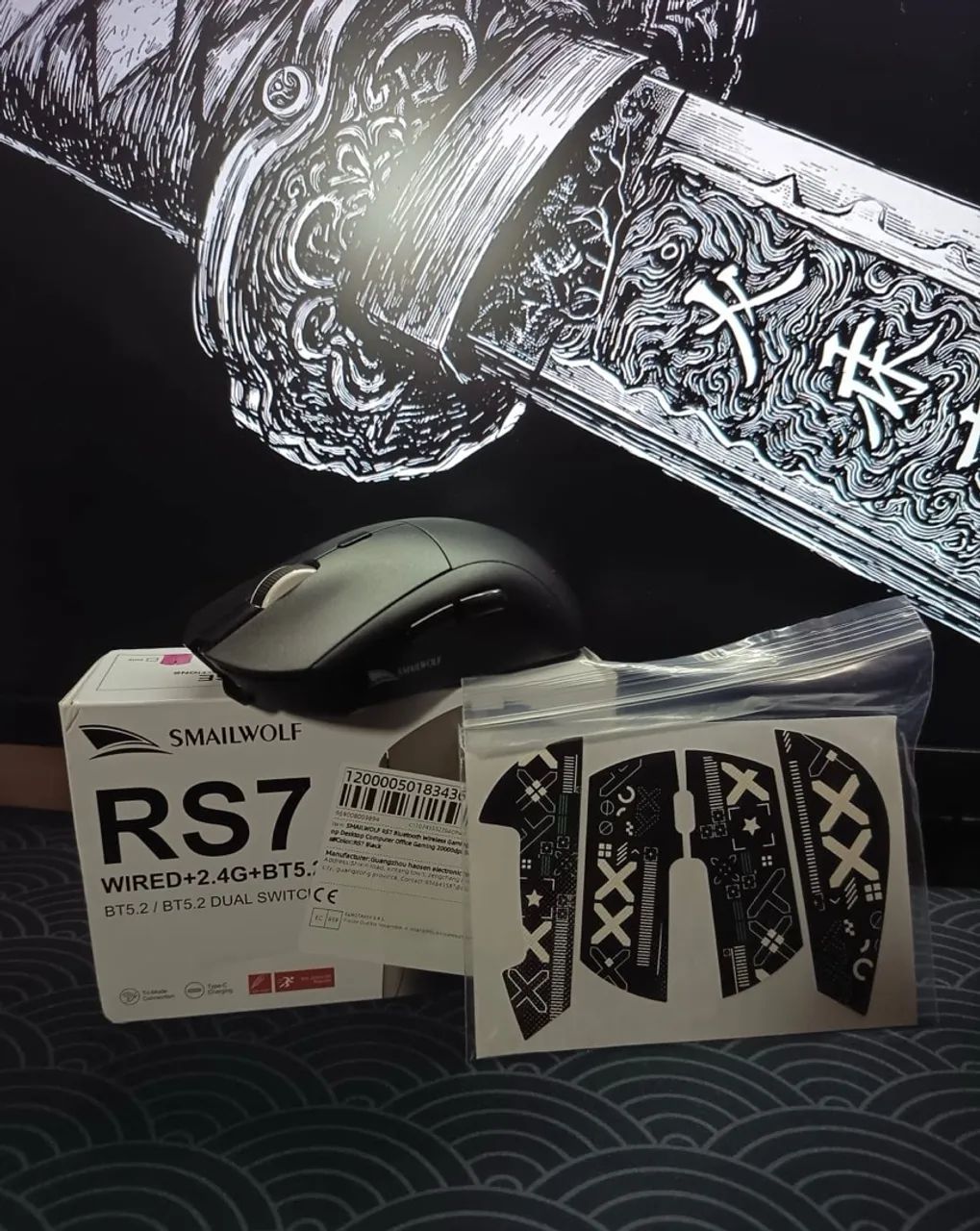 Mouse Bluetooth RS7 Gamer - Foto 3