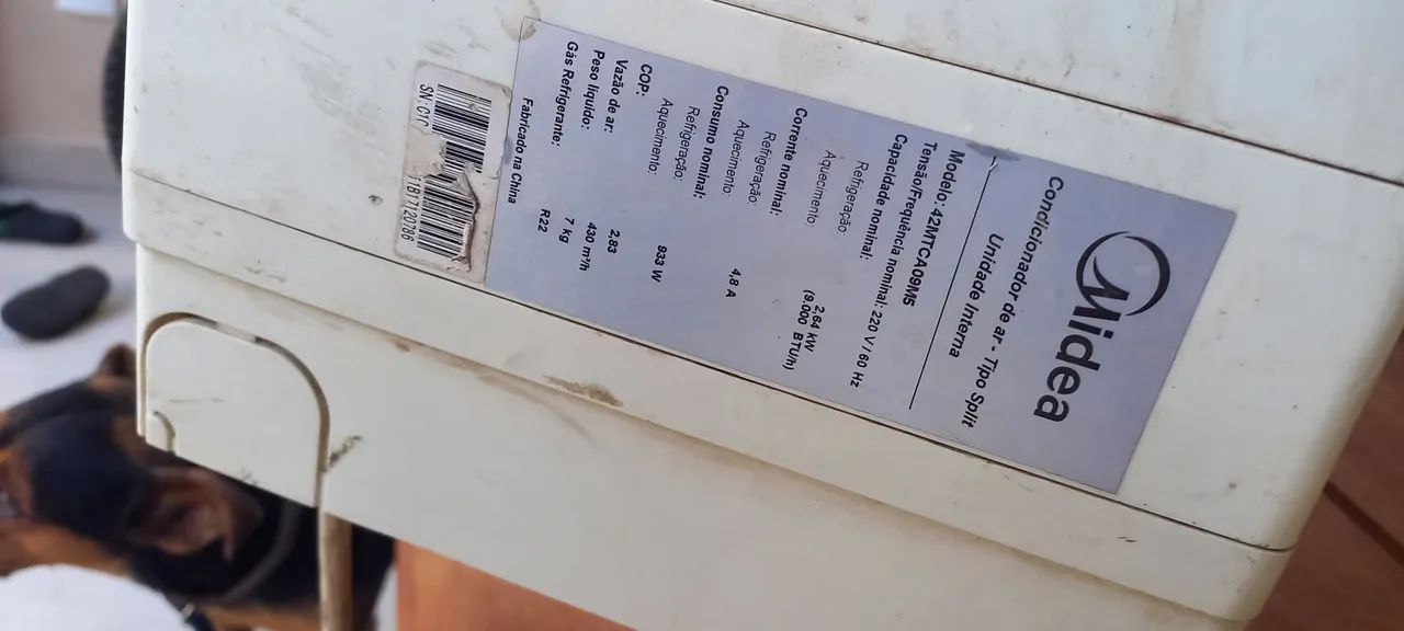 Placa envaporadora mideia 42MTCA09M5 9.000btus - Foto 2