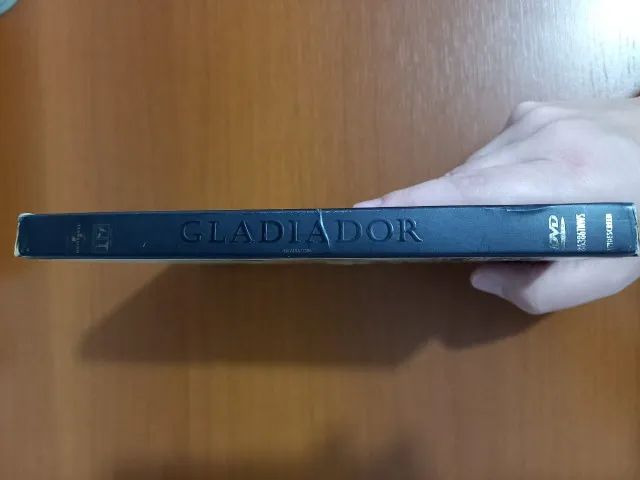 DVD Duplo Gladiador - primeira edição com luva autografada e capa personalizada - Foto 4
