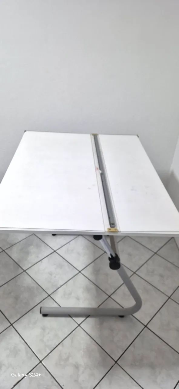 Mesa Cavalete Trident Tubular Tub-11 Com Prancheta 120x90 - Foto 4
