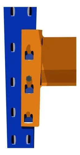 Estante porta pallet usado E-commerce Transportadora Embu - Foto 2