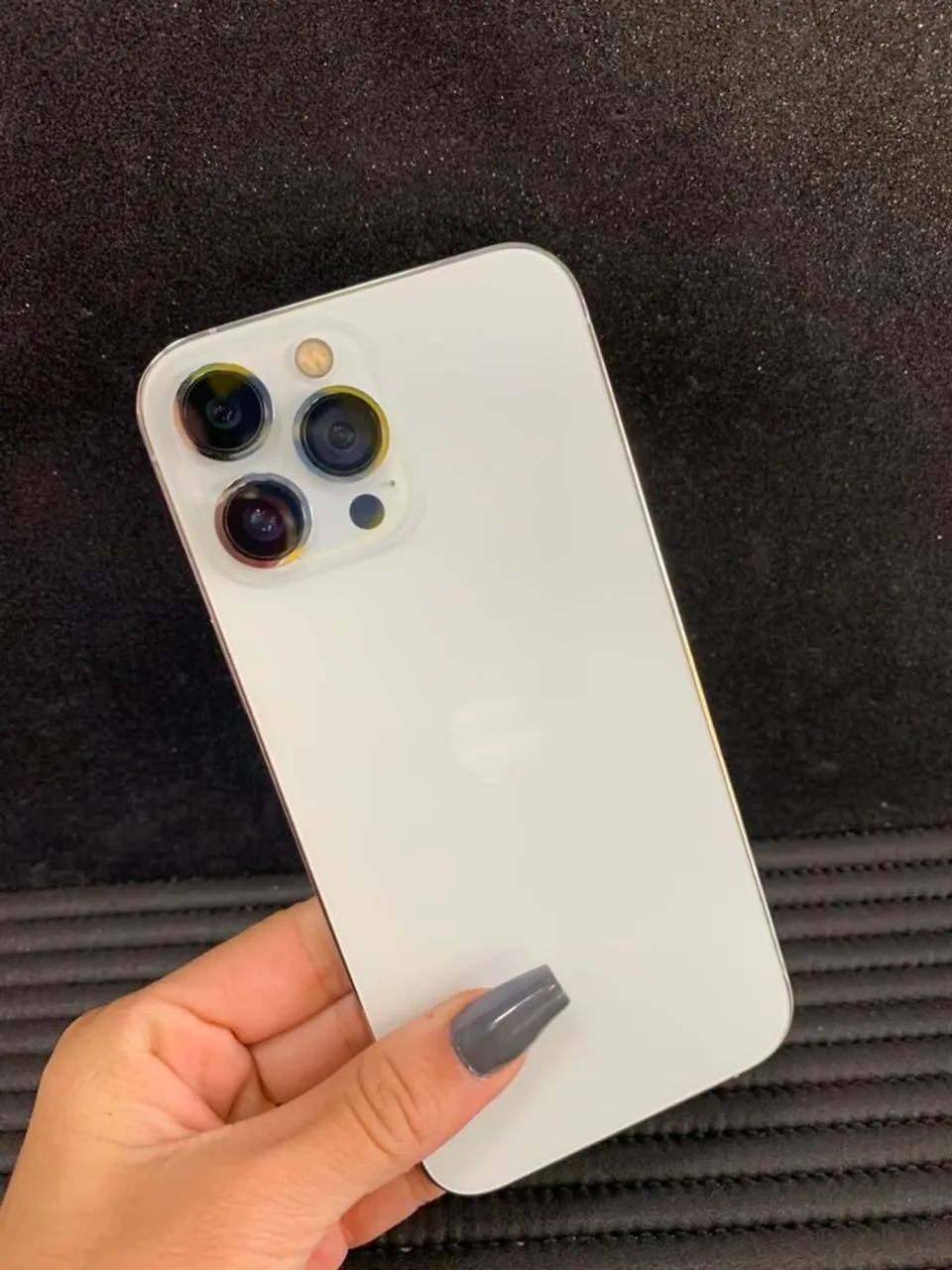 IPHONE 13 PRO MAX BRANCO 256GB - Celulares e Smartphones