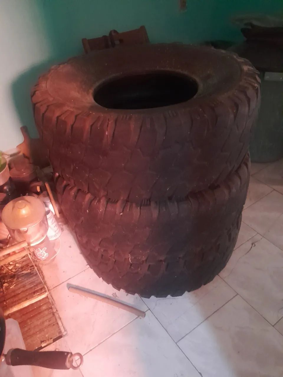 Kit com 4 pneus off-road, aro 15, 33×12.50 - Foto 3