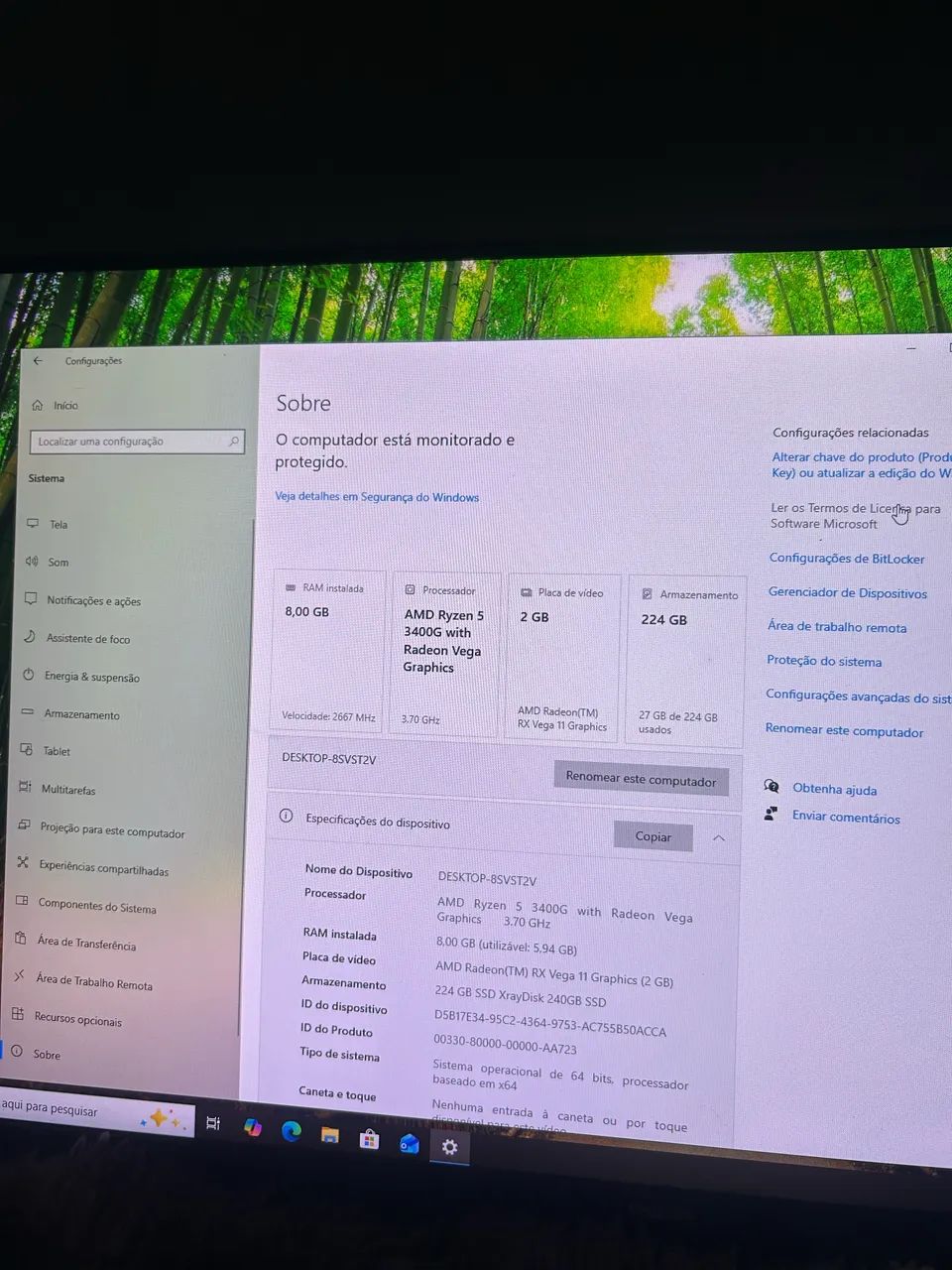 Computador semi novo 453825293798625283