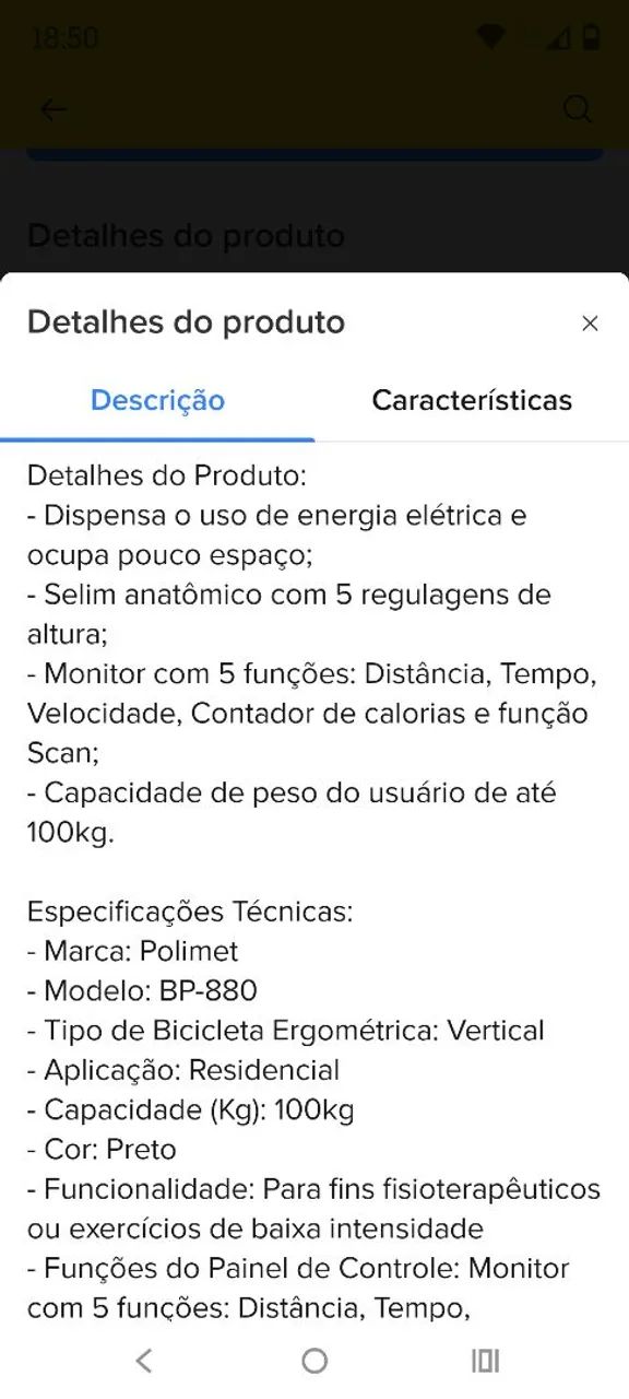 Bicicleta Ergométrica Pouco uso  - Foto 4