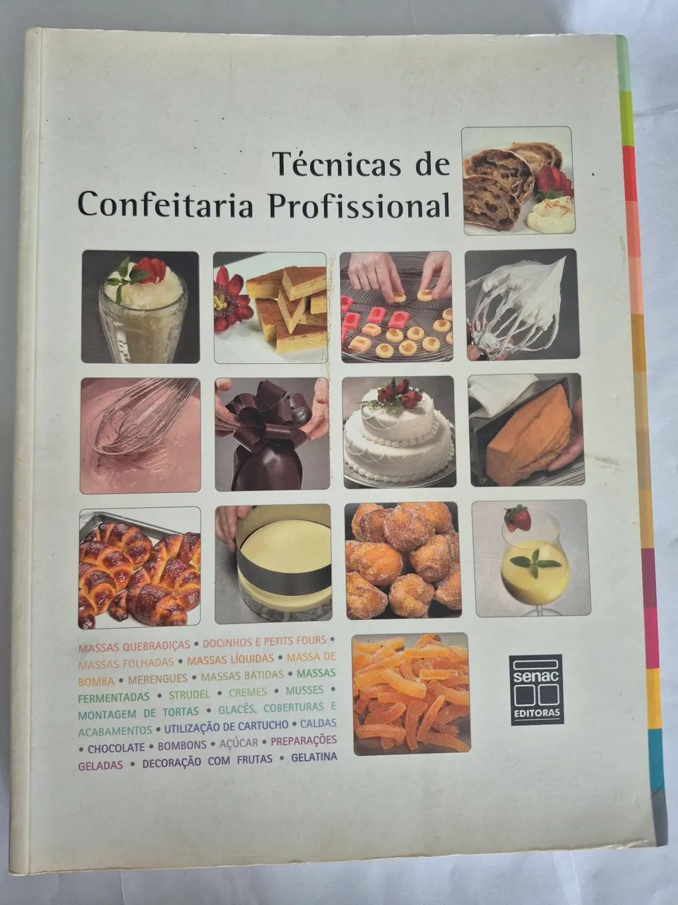 Livro técnicas de confeitaria profissional 
