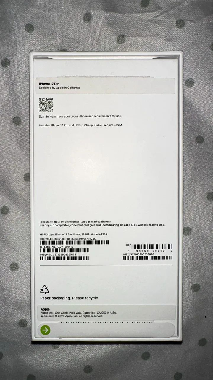 iPhone 17 Pro 256 - Foto 2