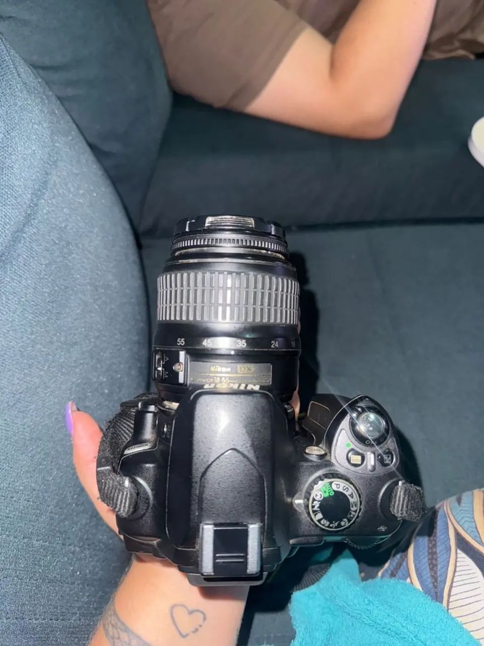 Nikon D40X + lente + carregador + case! - Foto 3