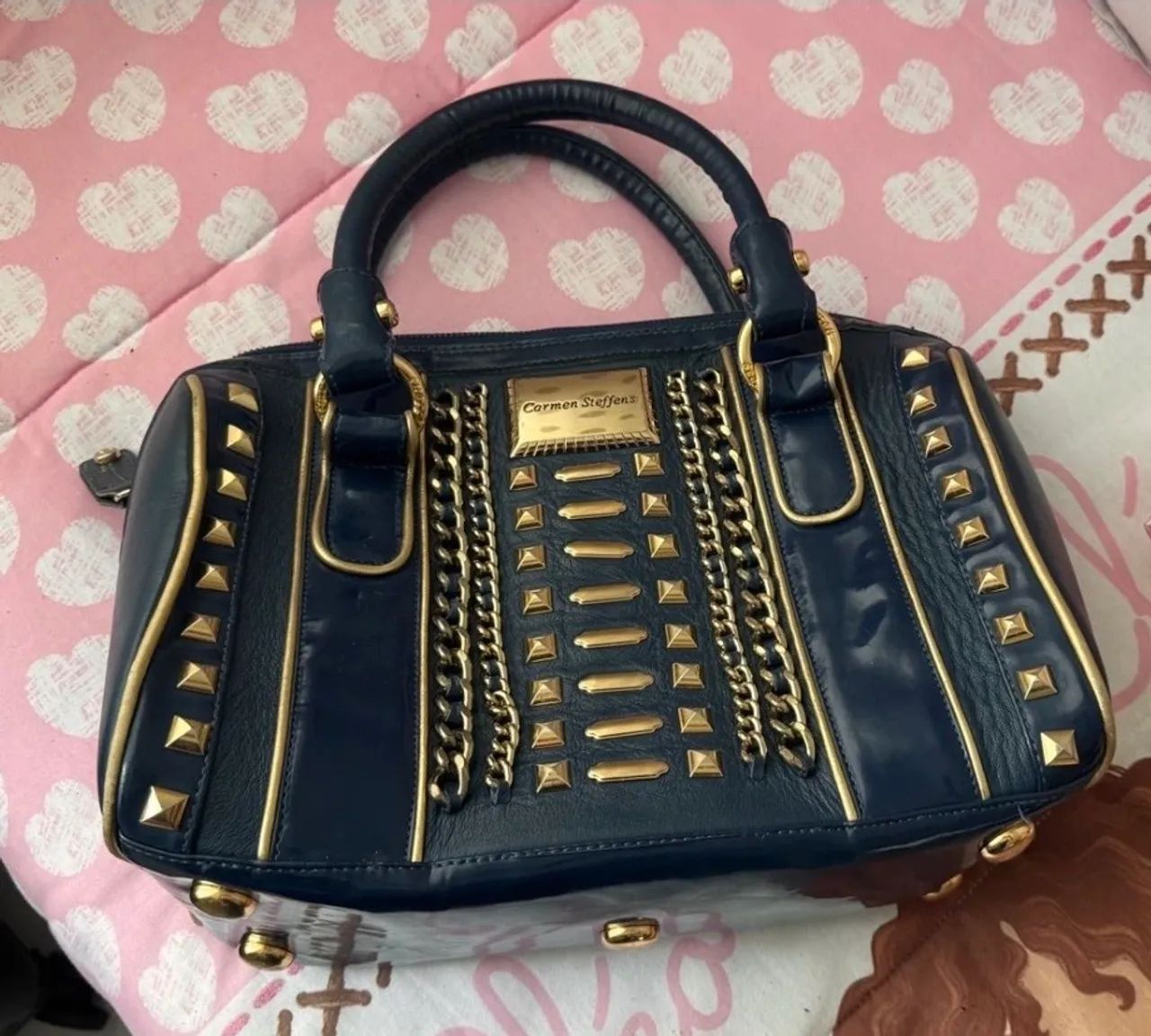 Bolsa couro Carmen Sttefens  - Foto 3