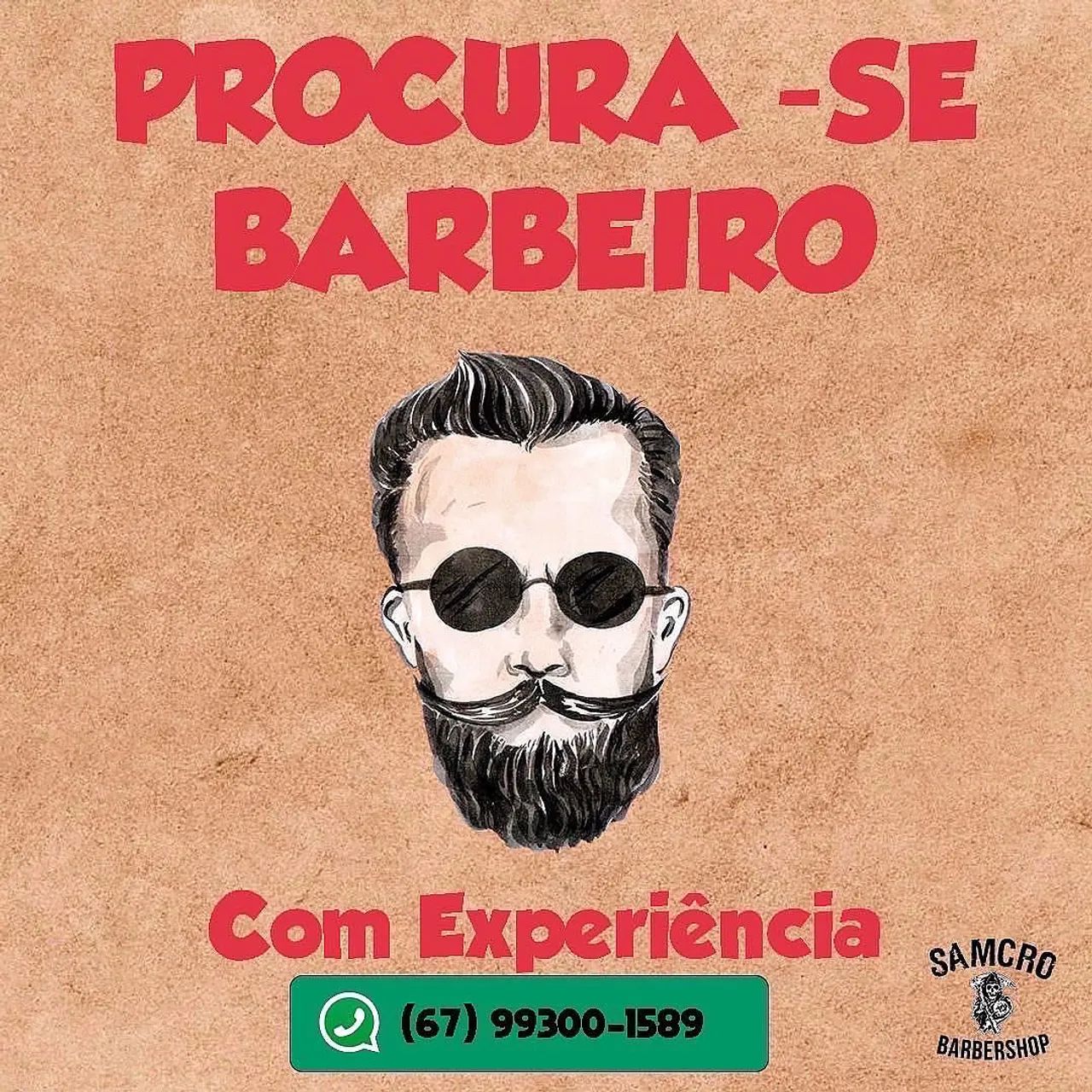 VAGA PARA BARBERIO CONTRATA SE 