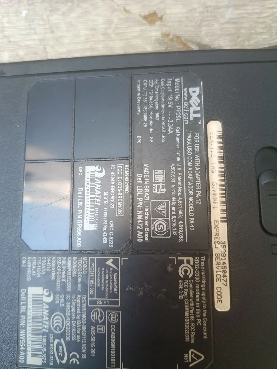 Notebook Dell Inspiron ,não testei  - Foto 3