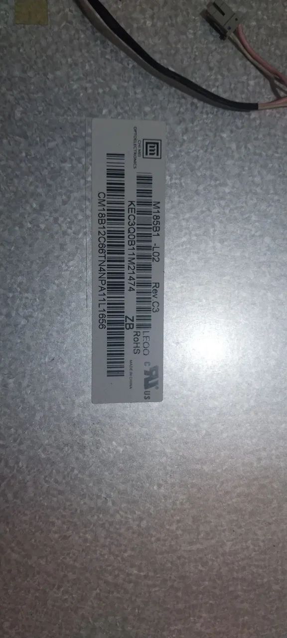 Tela lcd M185B1-LO2  - Foto 3