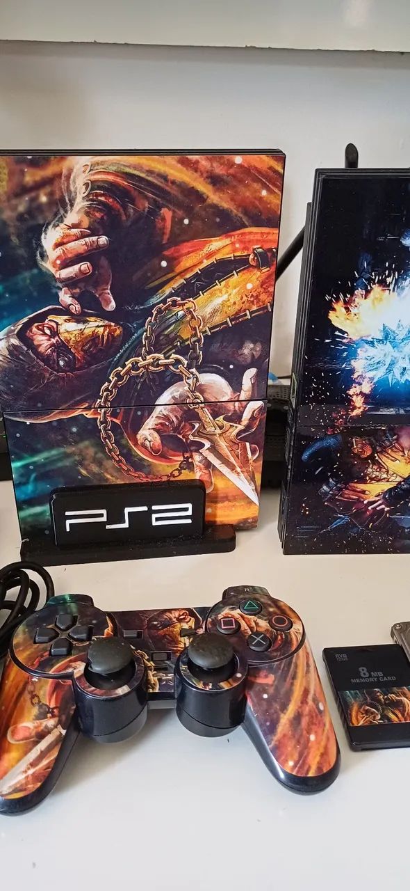 Ps2 com vários jogos  - Foto 5