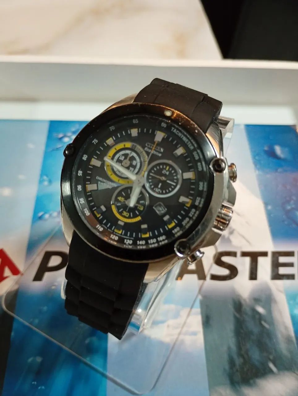 Relógio Citizen Eco Drive Cronograph AT0786-07E - Acessórios