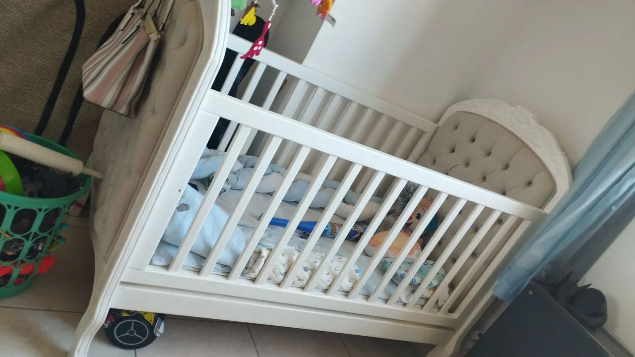 Berço estofado  - Foto 3