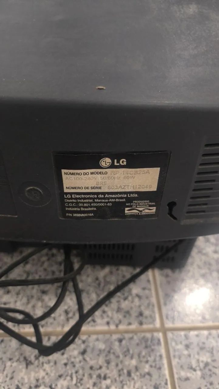 TV LG de tubo 14" - Foto 2