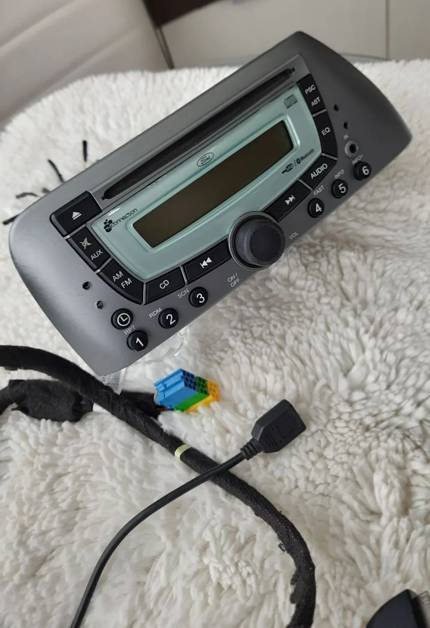 Som CD Player Ford Ka original Bluetooth  - Foto 5