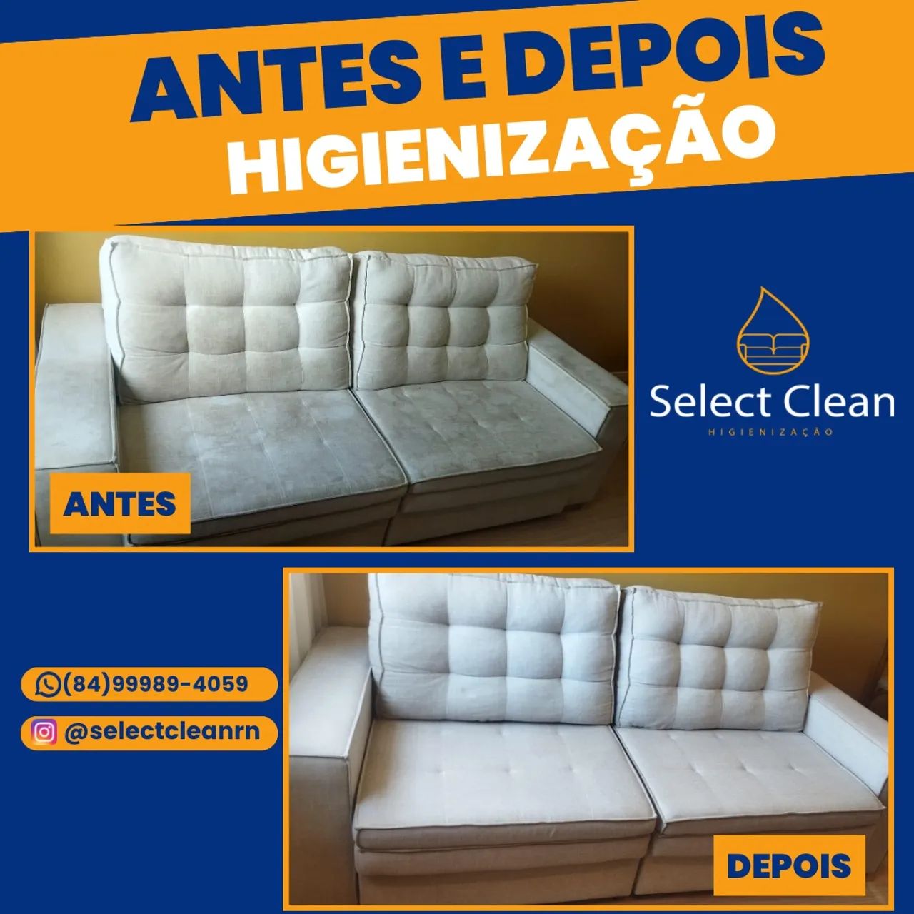 Limpeza e higienização de estofados  - Foto 2