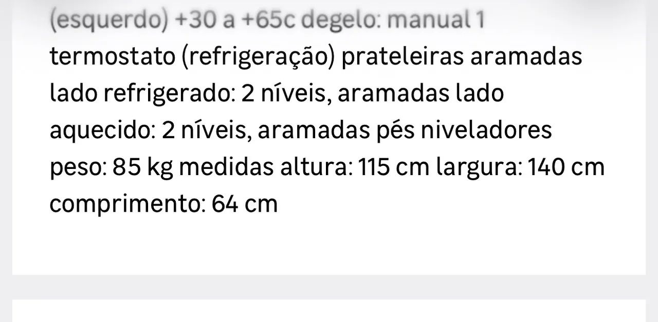Vitrine expositora quente e frio - Foto 4