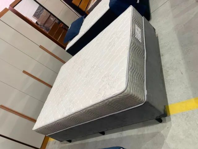 Colchão Casal com Base Box ENTREGA 