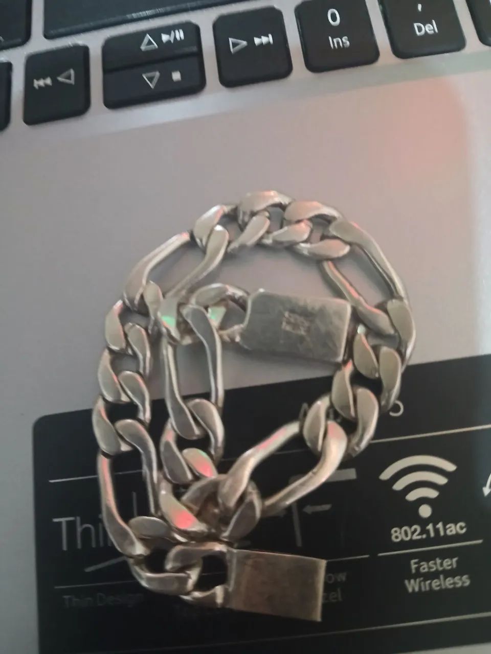 Pulseira de prata  - Foto 3